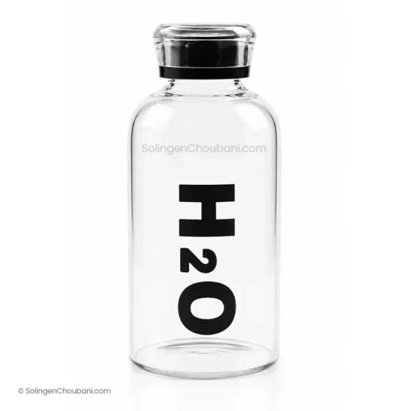 بطری شیشه‌ای H2O - Image 7
